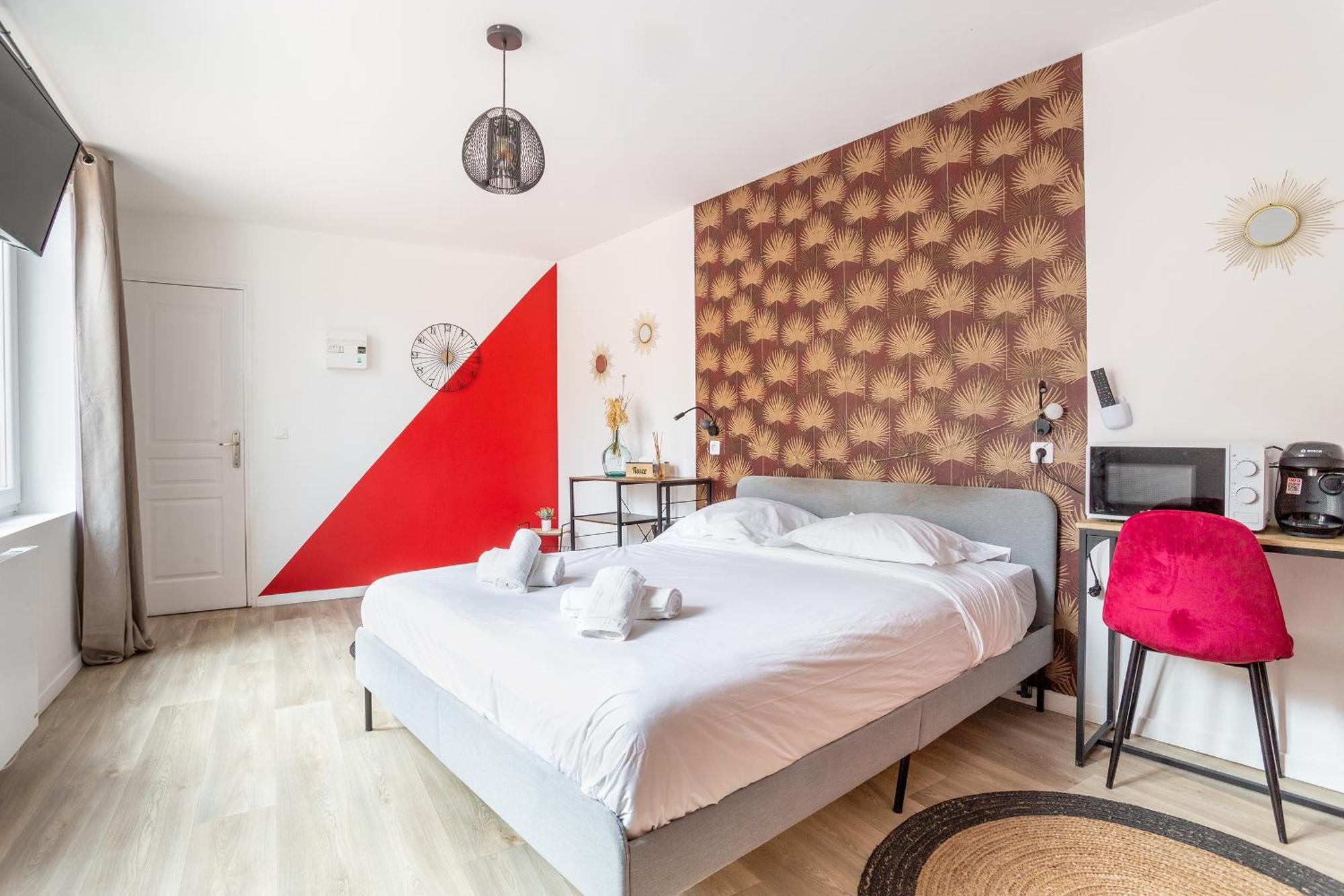 S&K Suite Grande Rue Roubaix - Chambre Spacieuse Et Sdb Privee - Netflix Et Cuisine Экстерьер фото